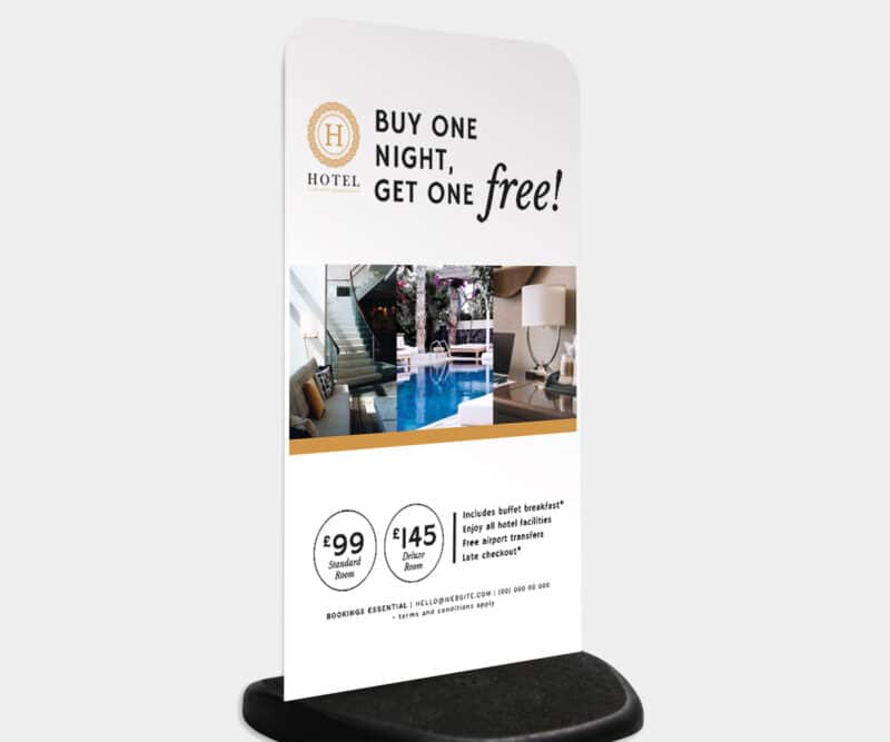 Ecoflextra Pavement Sign