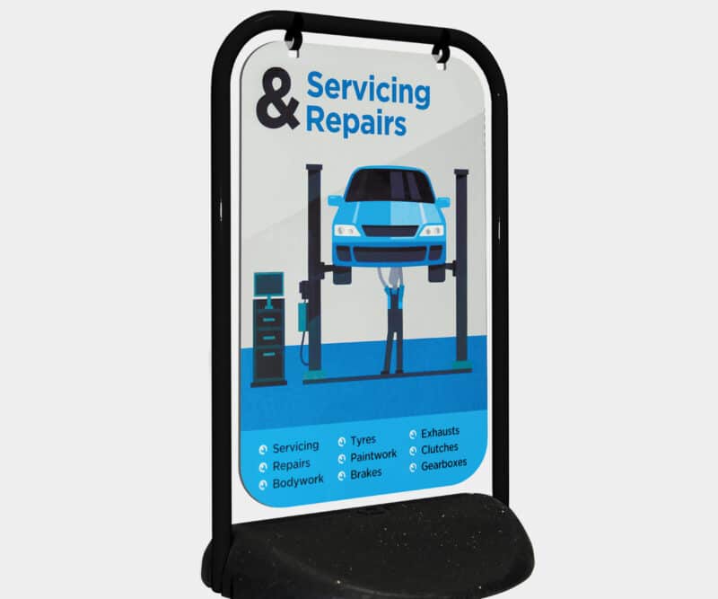 Swinger 2 (Panel) Pavement Sign