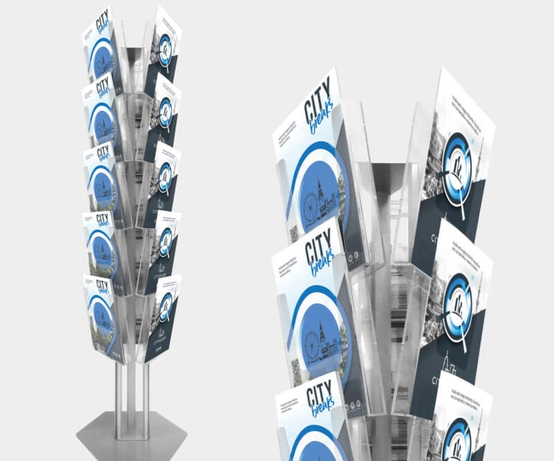 Brochure  Island  Stands