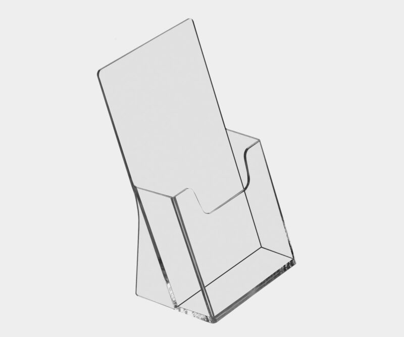 Clear Leaflet Dispensers - Single Compartment