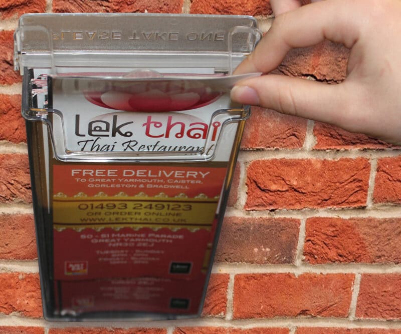 Exterior Leaflet Holder - Image 3