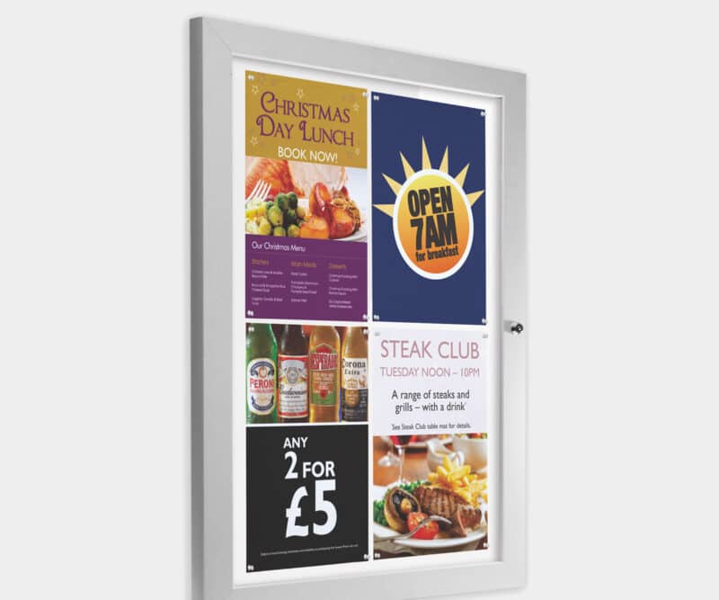 Slimlok  Noticeboard