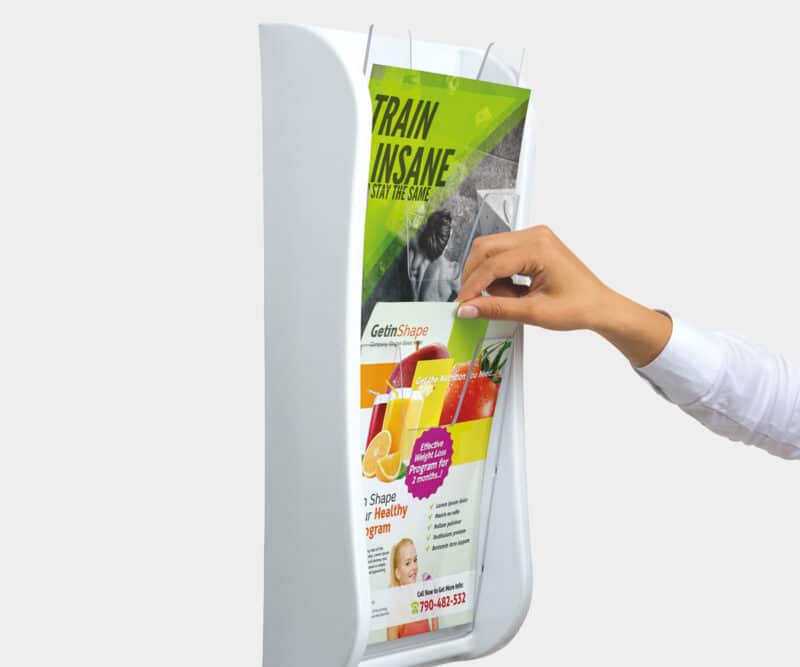 Wall Mounted  Literature Dispenser