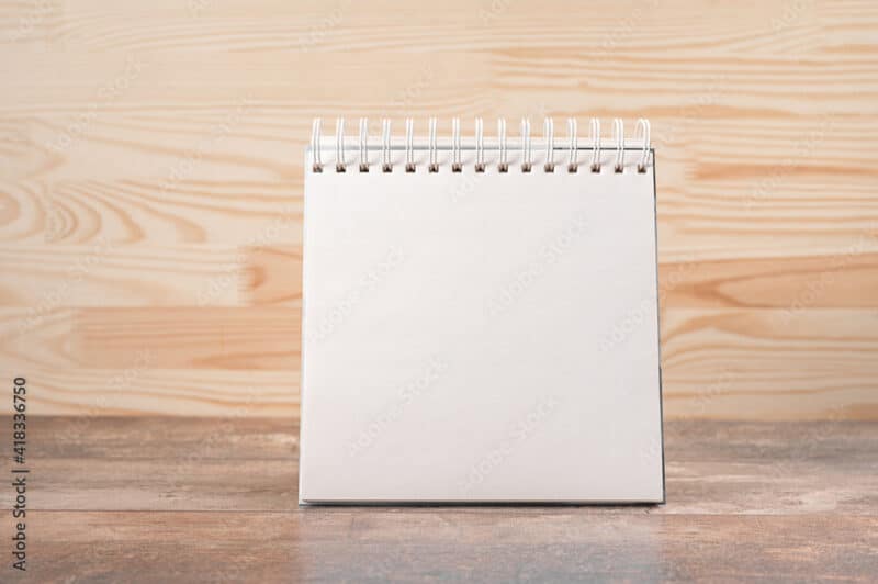 210mm Square Wiro Bound Booklets - Image 2