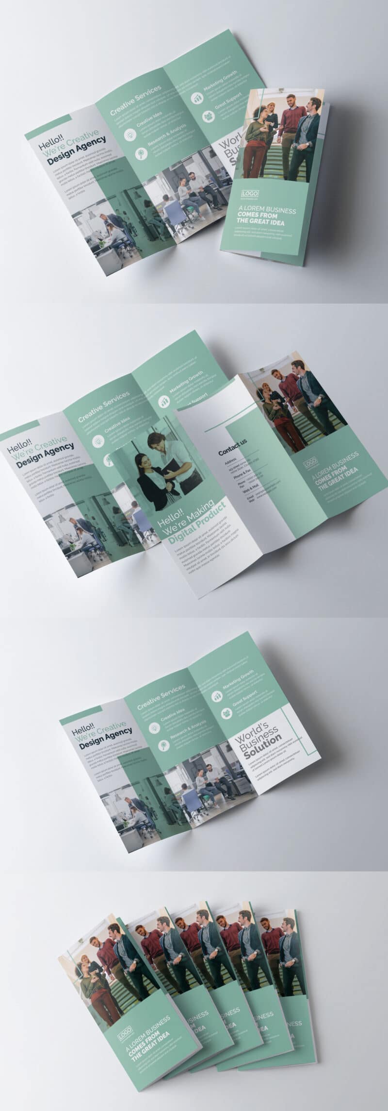 Folded Leaflets Tri-Fold - Image 2