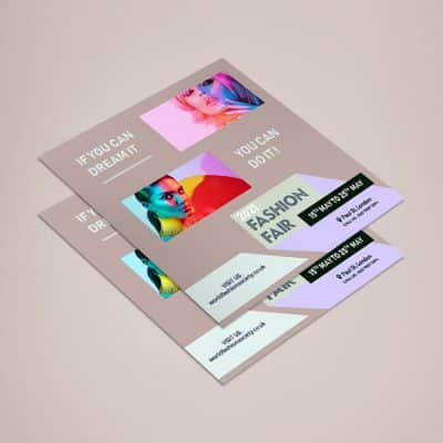 Uncoated A Size Leaflets & Flyers